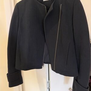 Vince Cropped Black Jacket size M